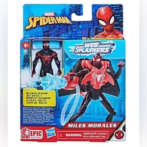Spider-Man Web Splashers Miles Morales Brand New
